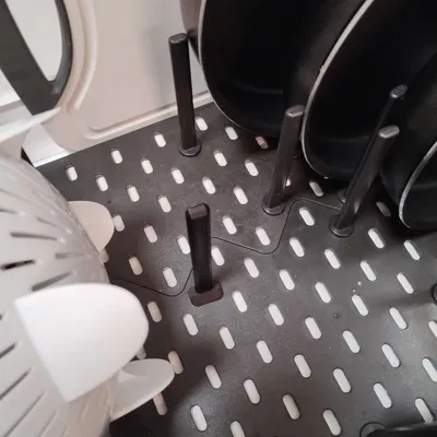 Pegs không cần hỗ trợ cho bảng peg ngăn kéo UPPDATERA của IKEA