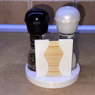 Giá đỡ cho máy xay Kotanyi và nơi để tăm