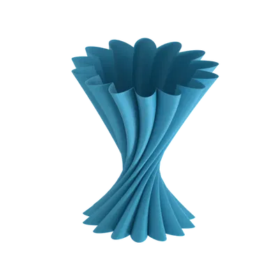 Bình hoa xoắn ốc in bằng chế độ xoắn ốc trên Prusa Slicer