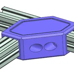 Giá đỡ T cho các thanh nhôm 20mm