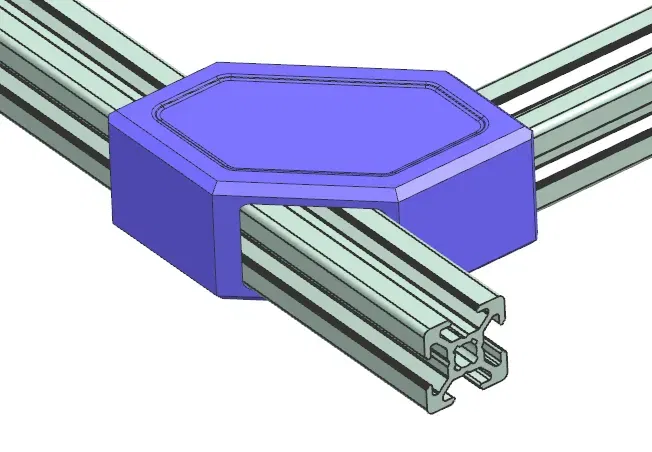 Giá đỡ T cho các thanh nhôm 20mm - Image 2