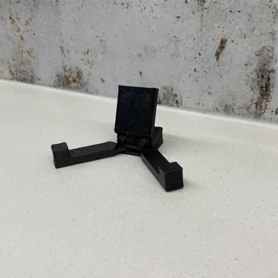 Giá đỡ điện thoại gập gọn in sẵn tiện lợi