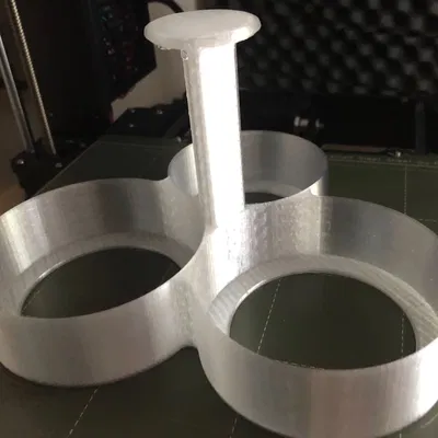 Giỏ mứt cho ba lọ nhỏ gọn và tiện lợi