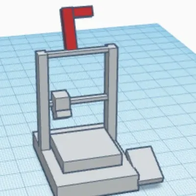 Giá đỡ cuộn cho máy in 3D Ender 3 S1 phong cách low poly