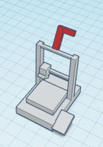 Giá đỡ cuộn cho máy in 3D Ender 3 S1 phong cách low poly - Image 2
