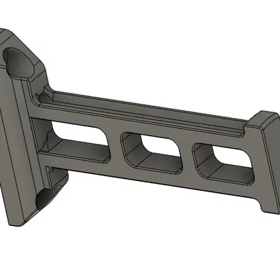 Giá đỡ cuộn filament gắn tường đơn giản kiểu Voron