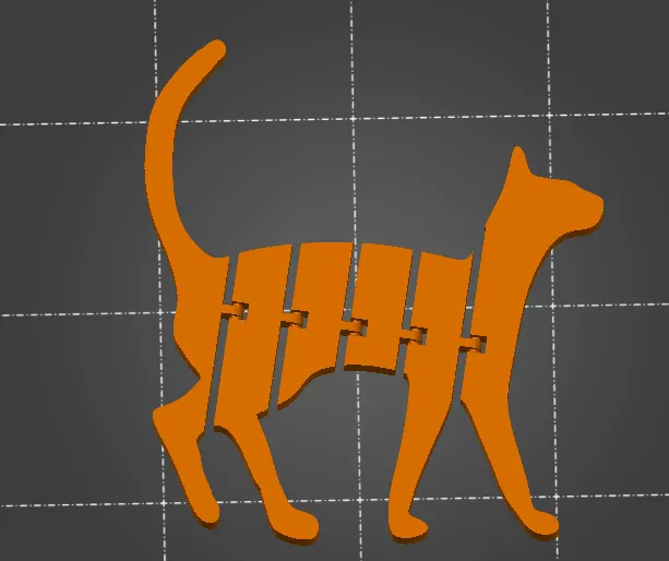 Mô hình mèo linh hoạt Flexi - Image 1