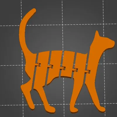 Mô hình mèo linh hoạt Flexi