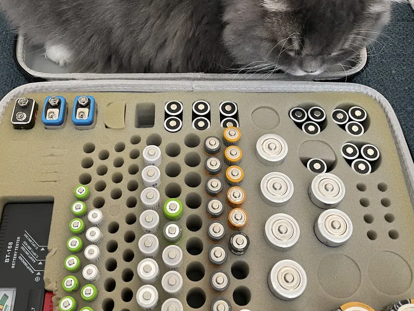 Giá đỡ pin CR2032 và CR2025 cho khe cỡ C - Image 2