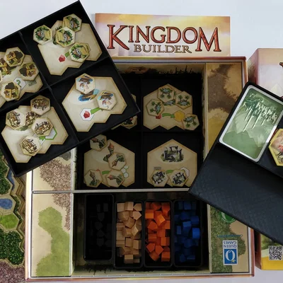 Bộ tổ chức trò chơi Kingdom Builder của Queen Games