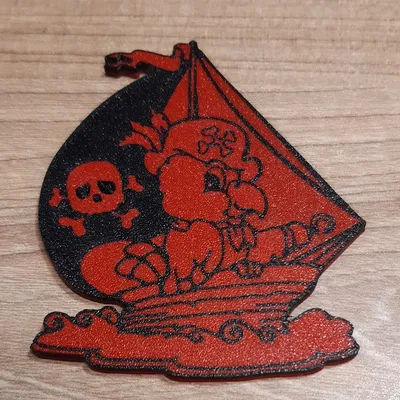 Chim vẹt Papoušek nghệ thuật và thiết kế