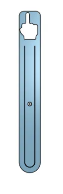 Dấu đánh dấu ngón tay giữa - Image 1