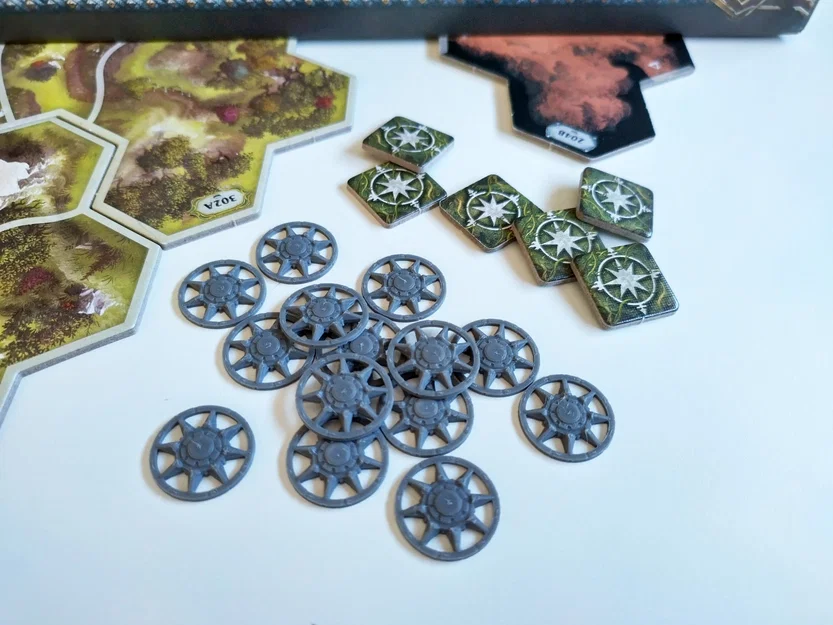 Token khám phá cho trò chơi Lord of the Rings Journeys in Middle Earth - Image 2