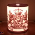 Đèn lithophane biểu trưng Wapen van Nederland với motto Je Maintiendrai - Thumbnail 2