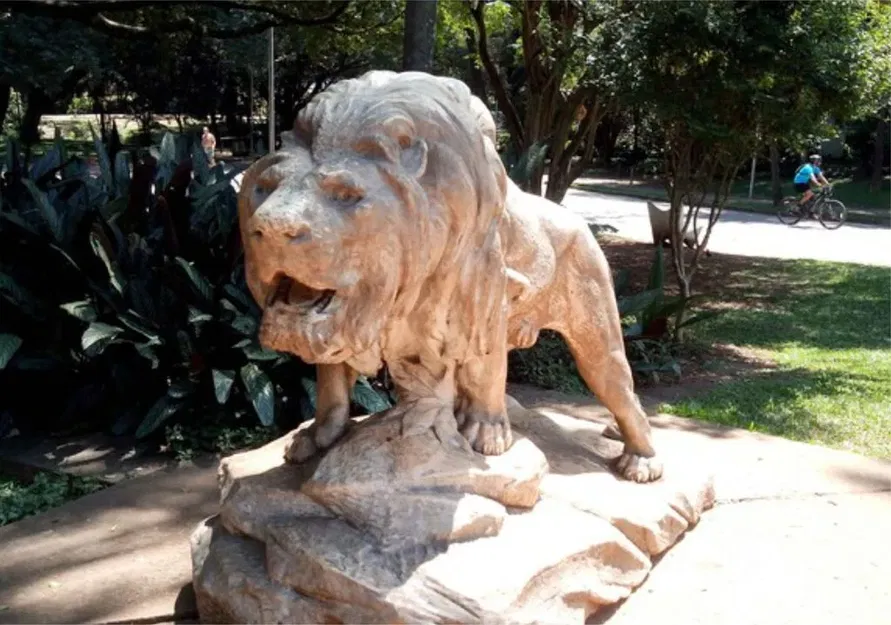 Tượng sư tử 3D có thể in được từ quét 3D - Image 2