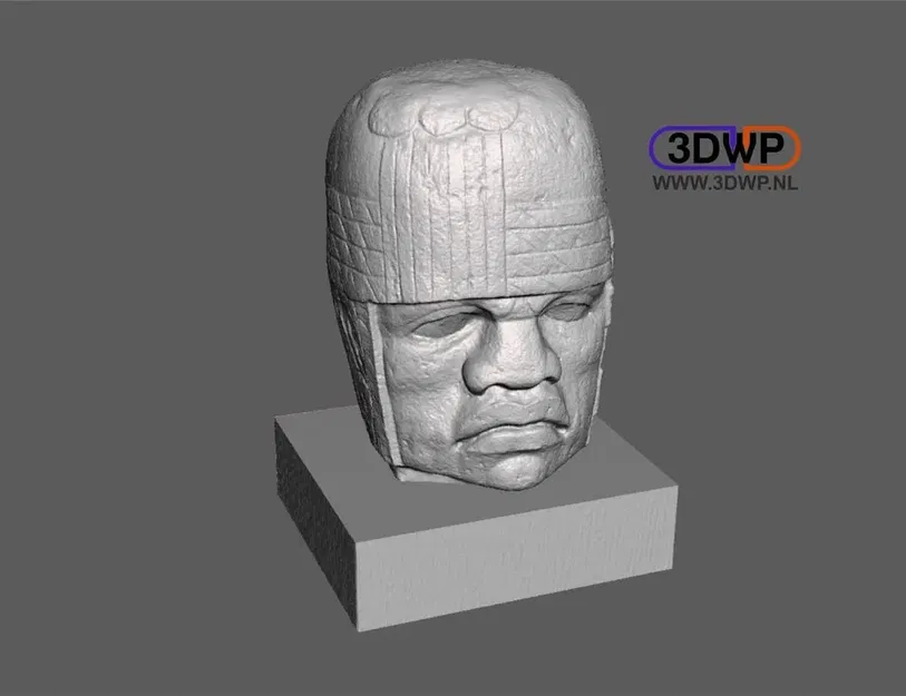 Biểu tượng đầu Olmec khổng lồ tại Smithsonian - Image 1