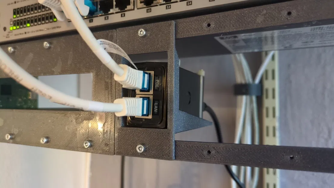 Giá đỡ PoE cho bộ cấp nguồn Ubiquiti Unifi - Image 2