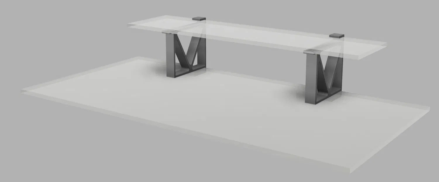 Giá đỡ màn hình nâng 250mm cho bàn làm việc - Image 5