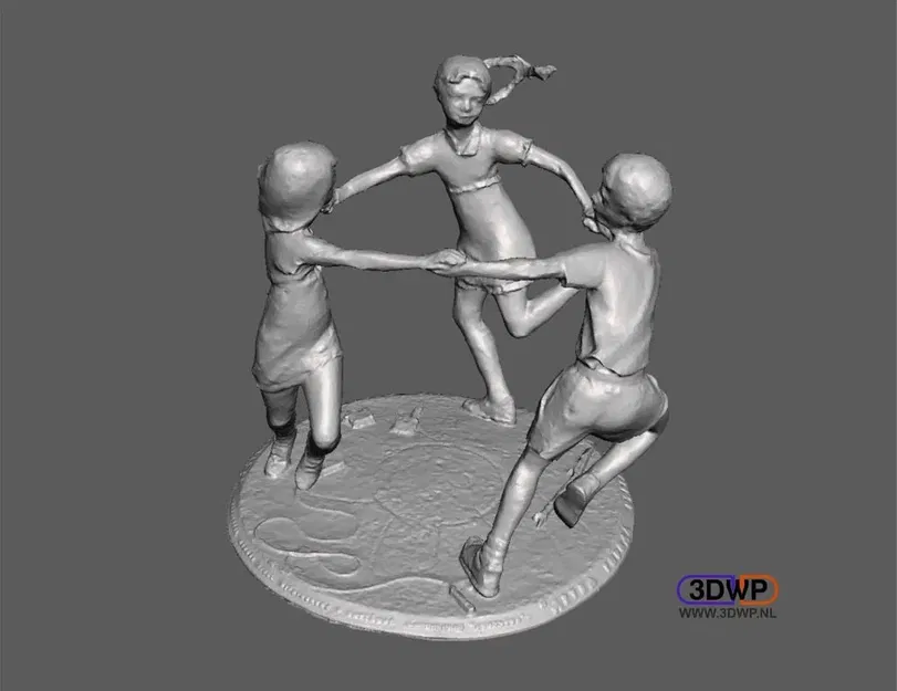 Tượng điêu khắc tuổi thơ với chi tiết tinh xảo - Image 1