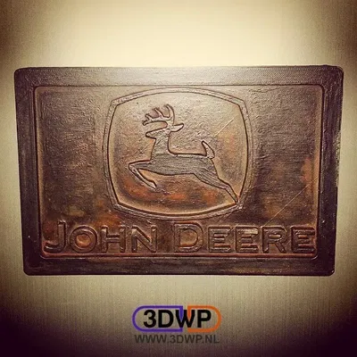Biểu tượng biển hiệu John Deere treo tường