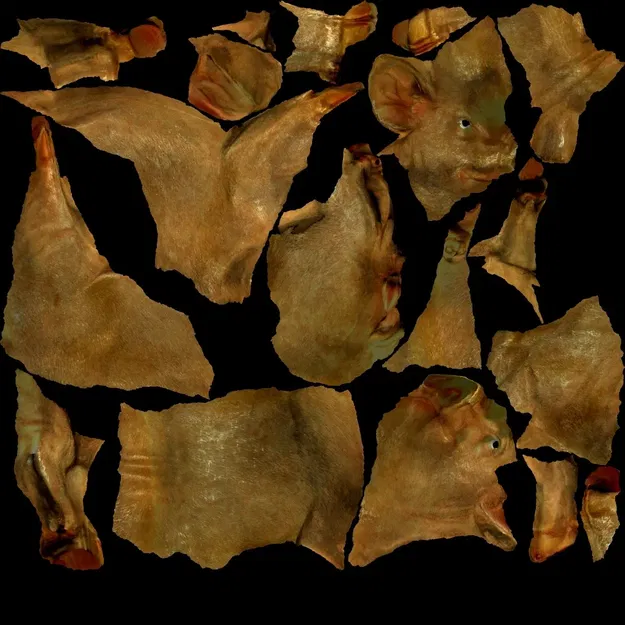 Điêu khắc lợn màu sắc quét 3D từ Artec - Image 3