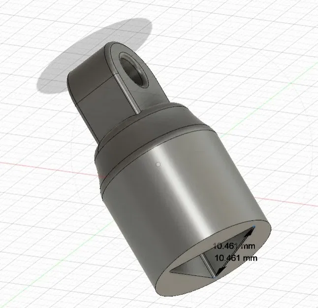 Chìa khóa hộp đồng hồ gas / chìa khóa tam giác 10mm - Image 2