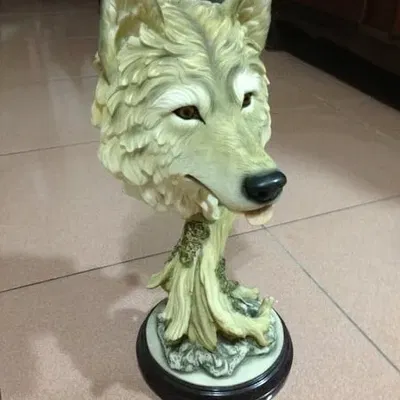 Đầu sói 3D quét từ Lin Lin