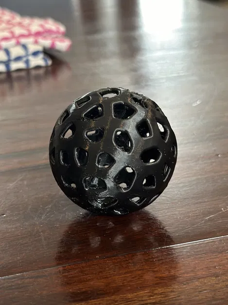 Cục bóng Voronoi dày cho in TPU không cần hỗ trợ - Image 1