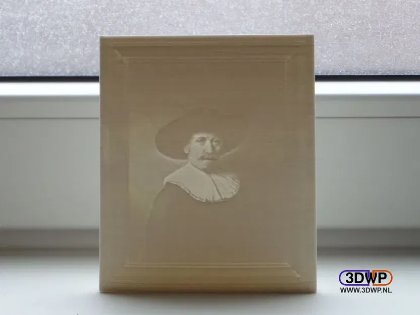 Bức chân dung của người đàn ông thế kỷ 17 trong công nghệ i... - Image 2