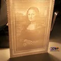 Đèn lithophane Mona Lisa của Leonardo da Vinci - Thumbnail 1