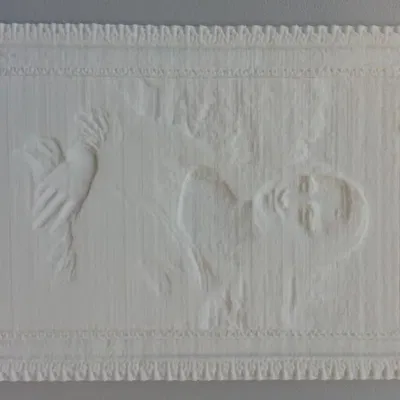 Đèn lithophane Mona Lisa của Leonardo da Vinci