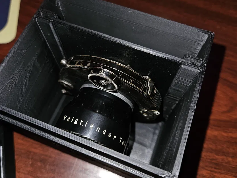 Hộp bảo vệ ống kính Voigtlander Tele-Dynar 29 cm f/6.3 - Image 5