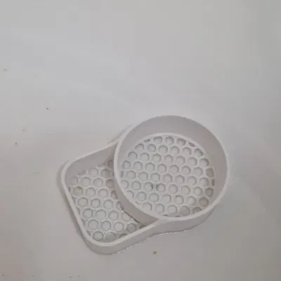 Giá đỡ gel cạo râu Gillette Venus với đáy tổ ong