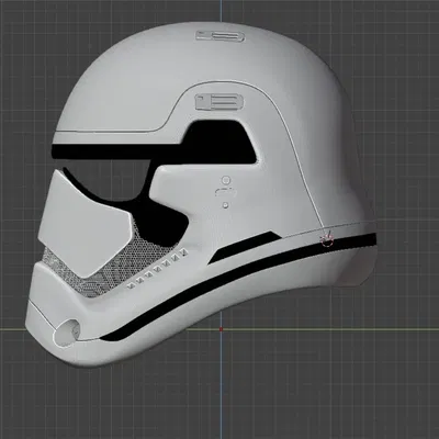 Mũ bảo hiểm Stormtrooper Đầu tiên trong TFA từ Star Wars