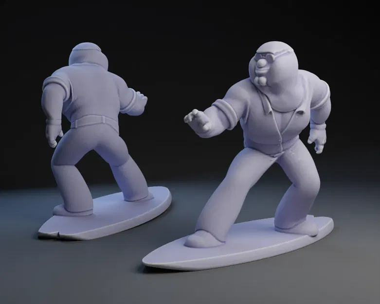 Nhân vật Beefy Fortnite Pete cưỡi ván lướt - Image 1