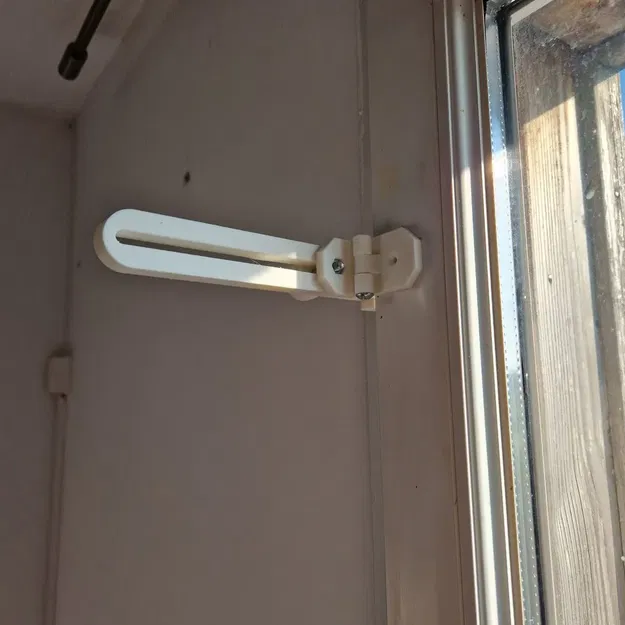 Khối điều chỉnh cửa sổ giữ cửa mở một chút - Image 3