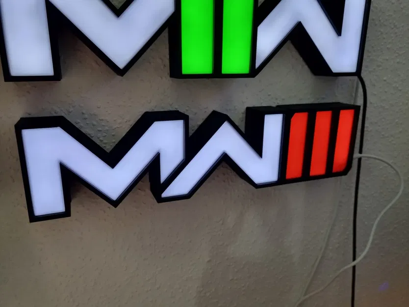 Đèn LED mô hình Call of Duty Modern Warfare III (2023) - Image 2