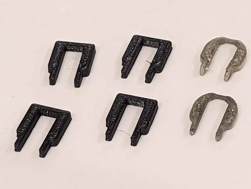 C-Clip Giữ Ròng Rọc Cho Kệ Trên Của Máy Rửa Chén Miele - Image 3