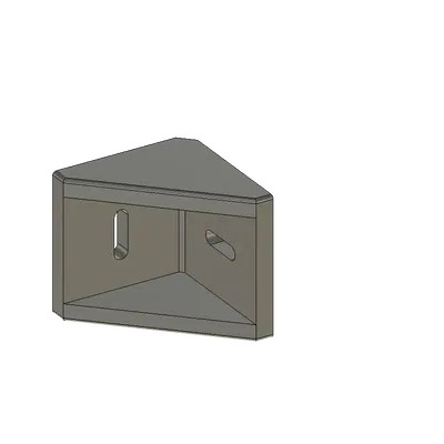 Giá đỡ góc cho kết nối các tấm ván vuông góc trong nội thất