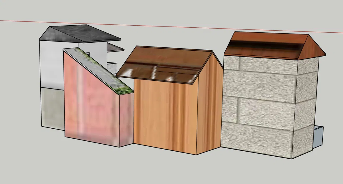 Nhà hộp cho bối cảnh Giáng sinh GT 19 - Image 4