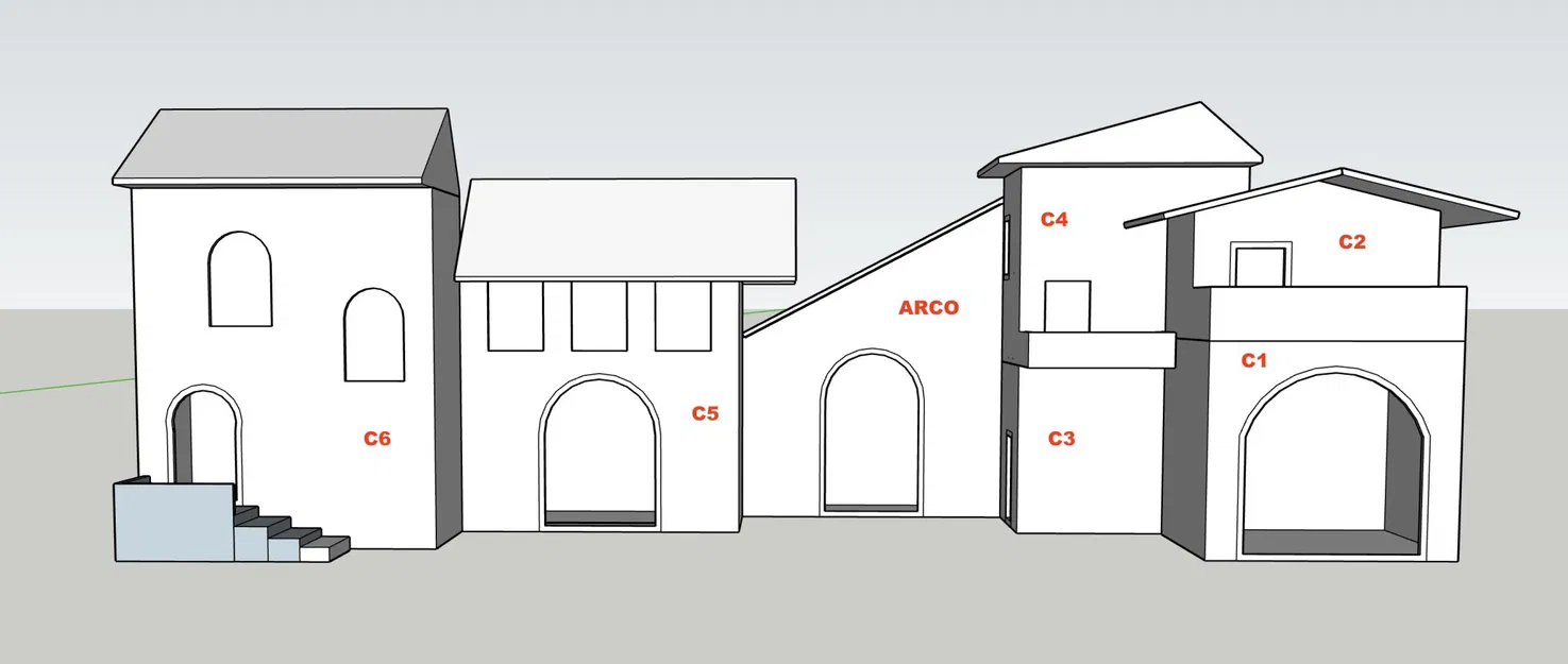 Nhà hộp cho bối cảnh Giáng sinh GT 19 - Image 6