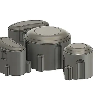 Nút gamecube thấp kiểu dáng của Qfox