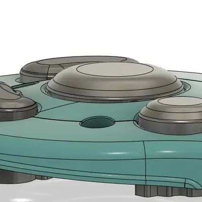 Nút gamecube thấp kiểu dáng của Qfox