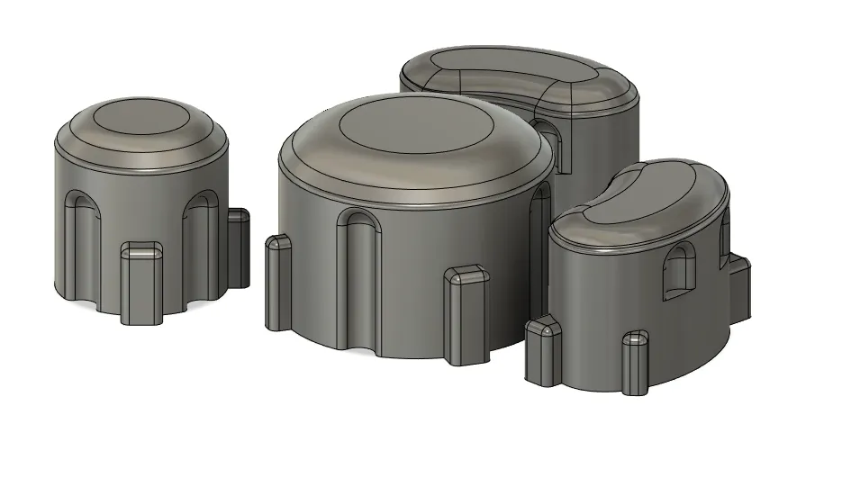 Nút gamecube thấp kiểu dáng của Qfox - Image 4