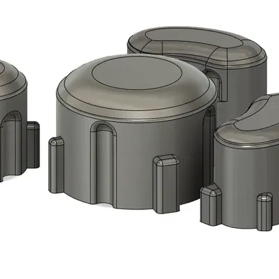 Nút gamecube thấp kiểu dáng của Qfox