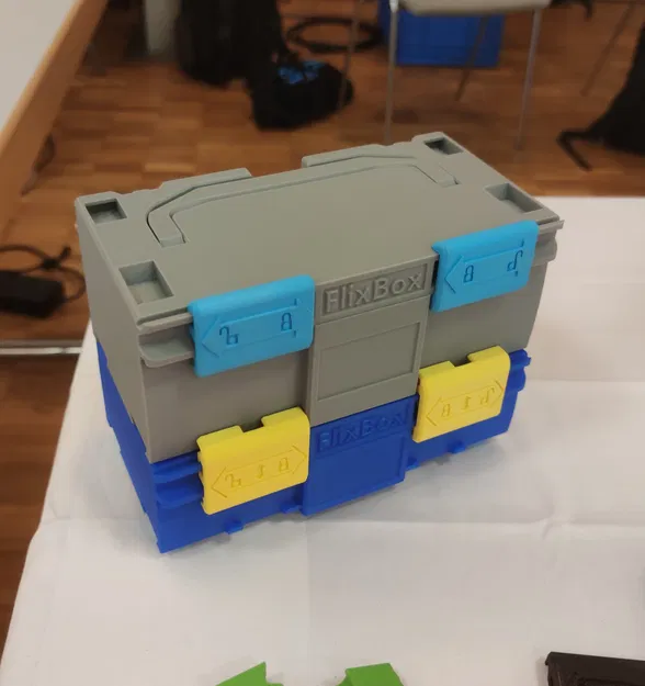 Hộp lưu trữ mô-đun Flixbox 60 mm có thể chồng lên nhau - Image 1