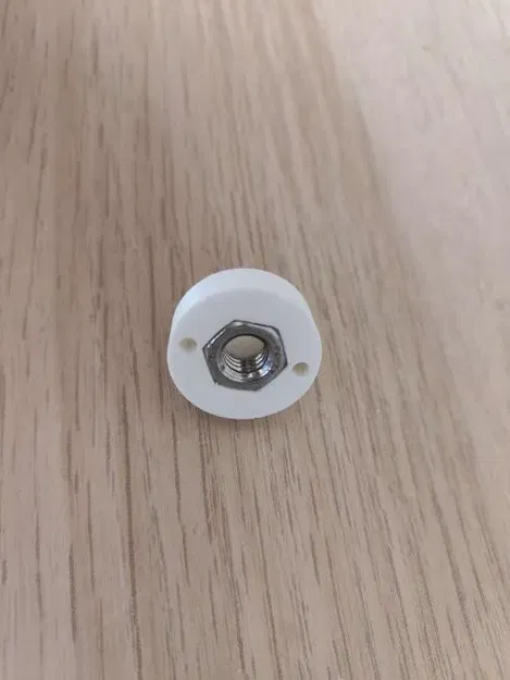 Bộ chuyển đổi đai ốc M8 hình thang cho trục X máy in i3 - Image 1