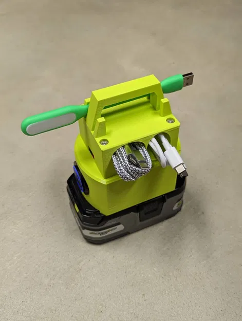 Sạc USB-C 65W tương thích với pin Ryobi 18v - Image 2