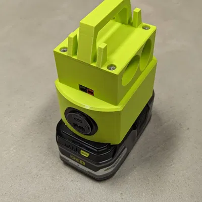 Sạc USB-C 65W tương thích với pin Ryobi 18v