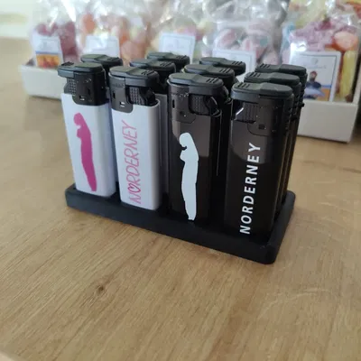 Giá đỡ bật lửa cho điểm bán lẻ và trạm xăng